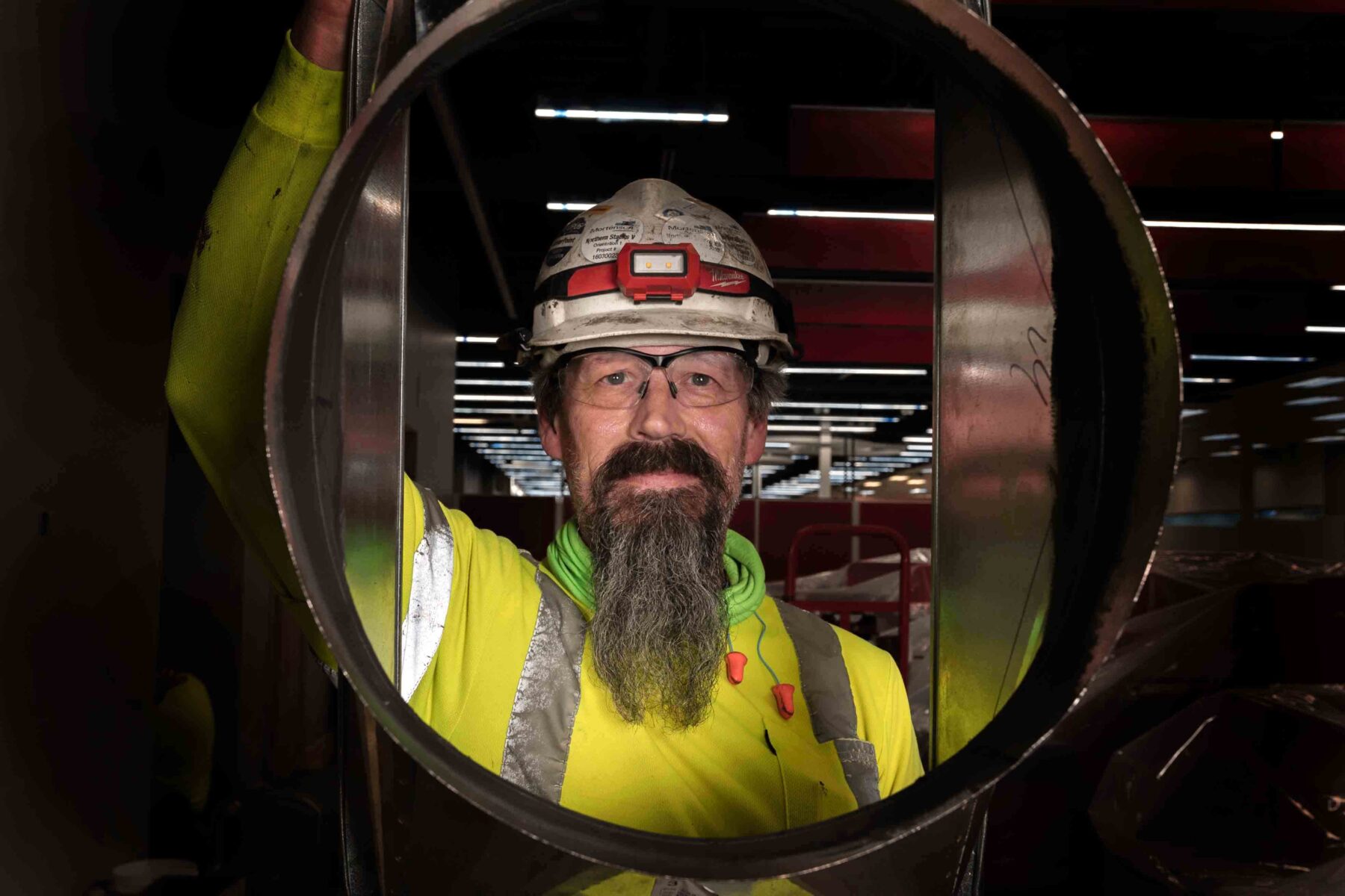 Sheet metal worker rebuilt Target store on Lake Street