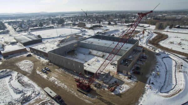 Constructing the new Miner’s Arena in Virginia MN