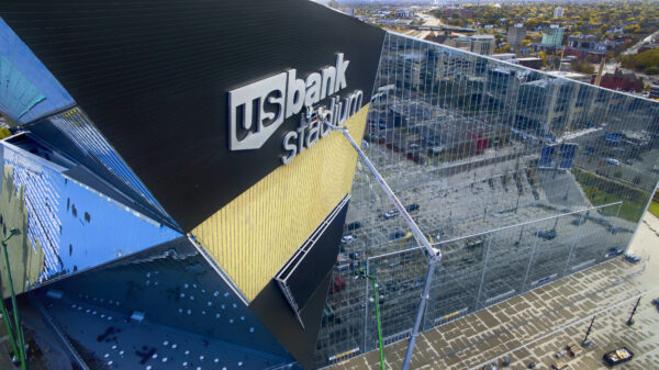 US Bank Stadium gets repaired by union workers