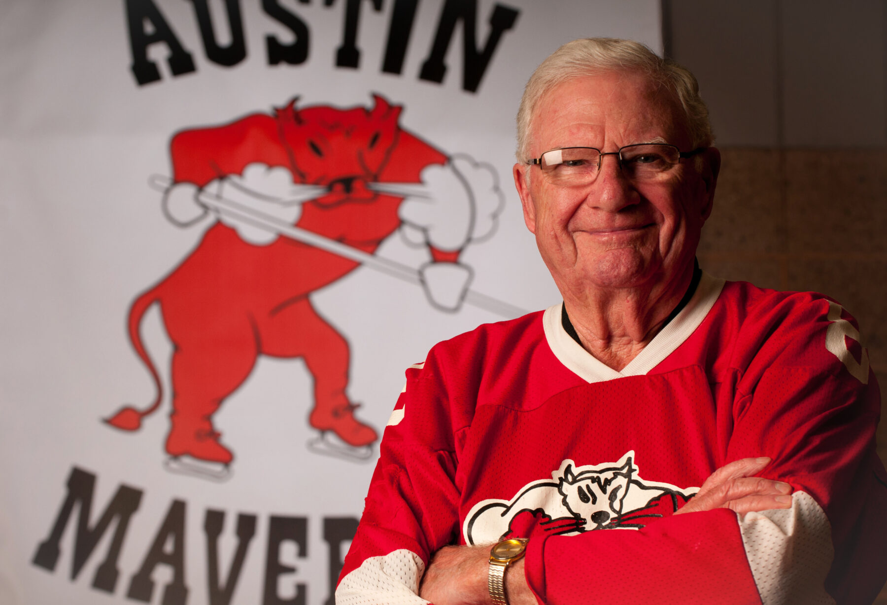 USHL Austin Mavericks owner Jim Weber